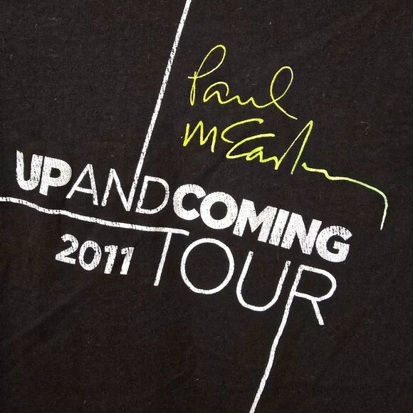 PAUL MCCARTNEY  BAND CONCERT TOUR   MENS TEE - Picture 3 of 4